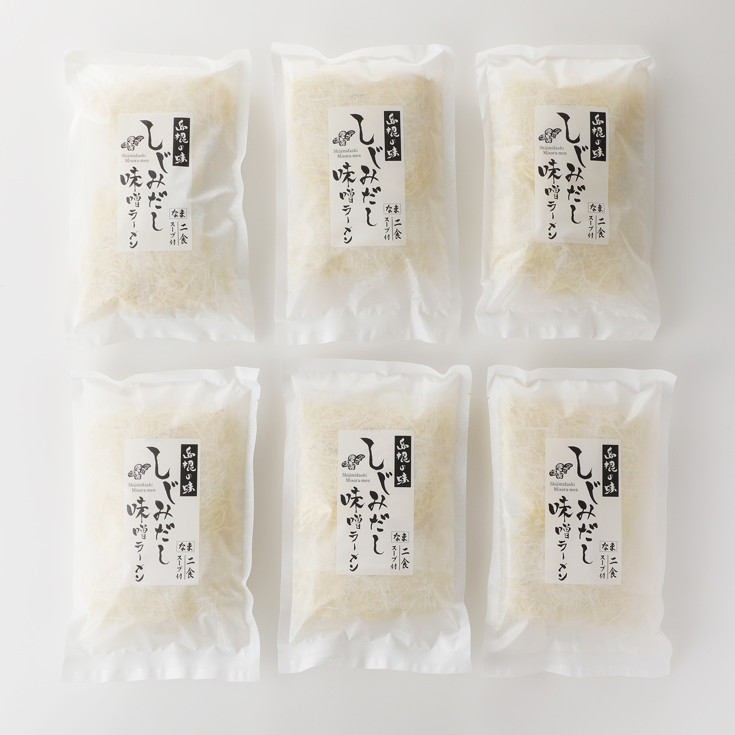 老舗製麺所 素材のこだわりが光る 出雲ラーメン （しじみだし味噌味）