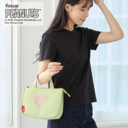 ルートート 丸洗いできる スヌーピー 保冷ランチバッグ