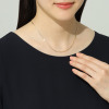 シャイン　シュプリーム １８Ｋ ビスマルク スライドネックレス