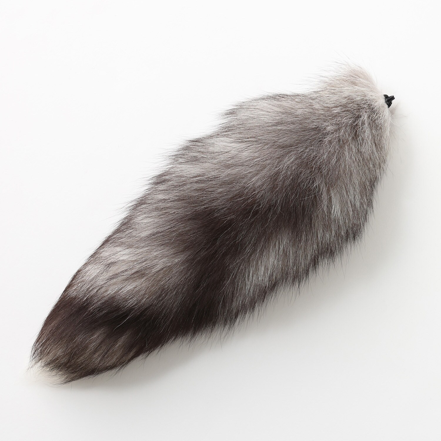 シルバーフォックス テール付マフラー