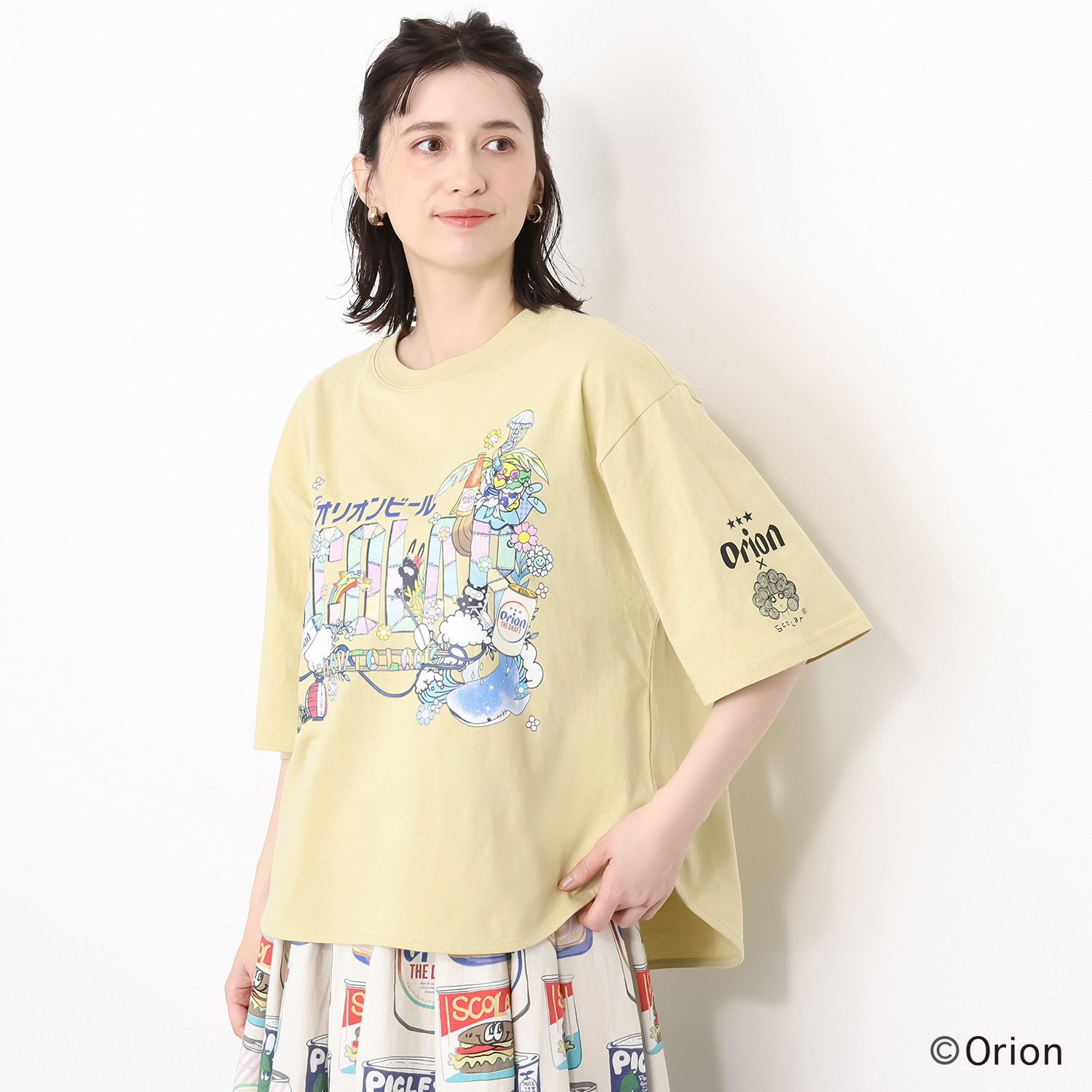 スカラー ロゴ トロピカルアイランド Ｔシャツ