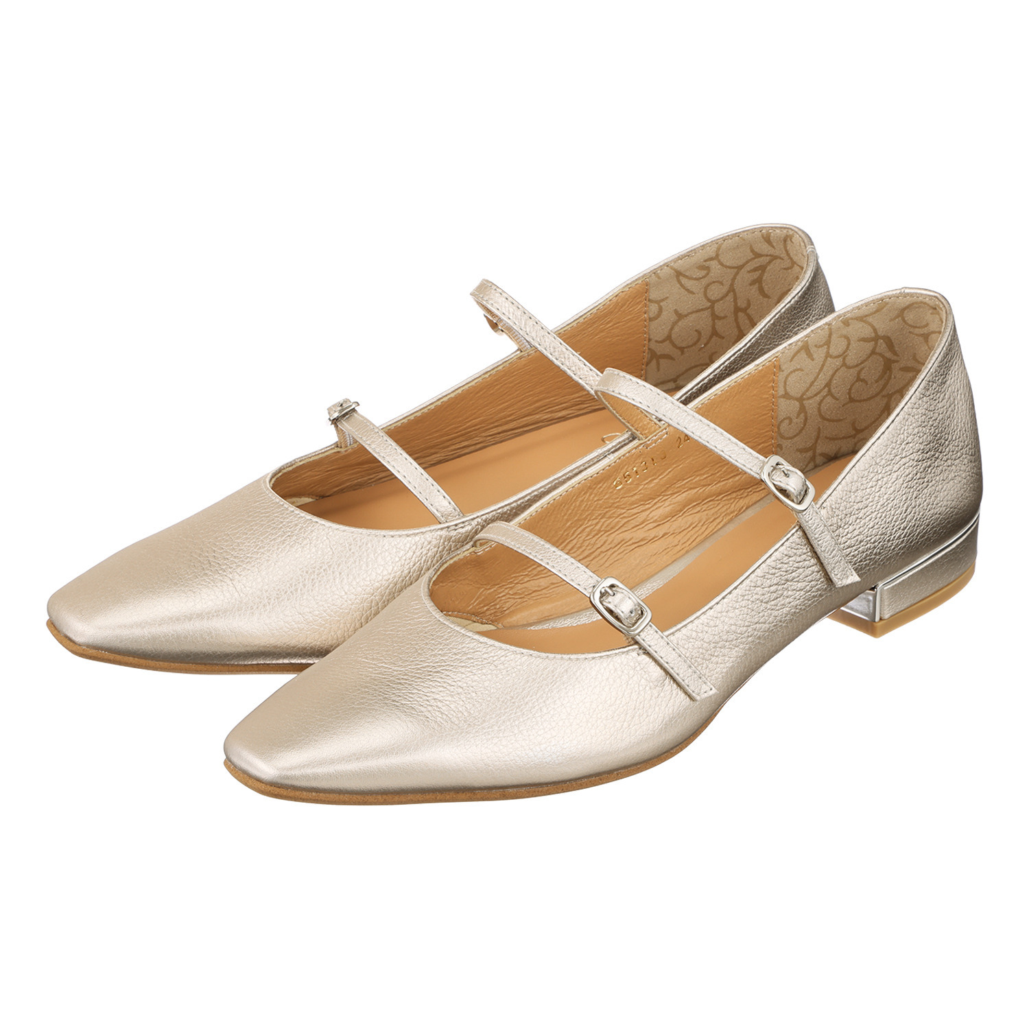 卑弥呼 ダブルベルト ローヒール メリージェーンパンプス