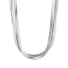 デイスティー サージカルステンレス ブレイドデザイン ３連ネックレス