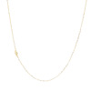 エクラプリュス １８Ｋ ダイヤモンド シャイニーカット サテライトネックレス