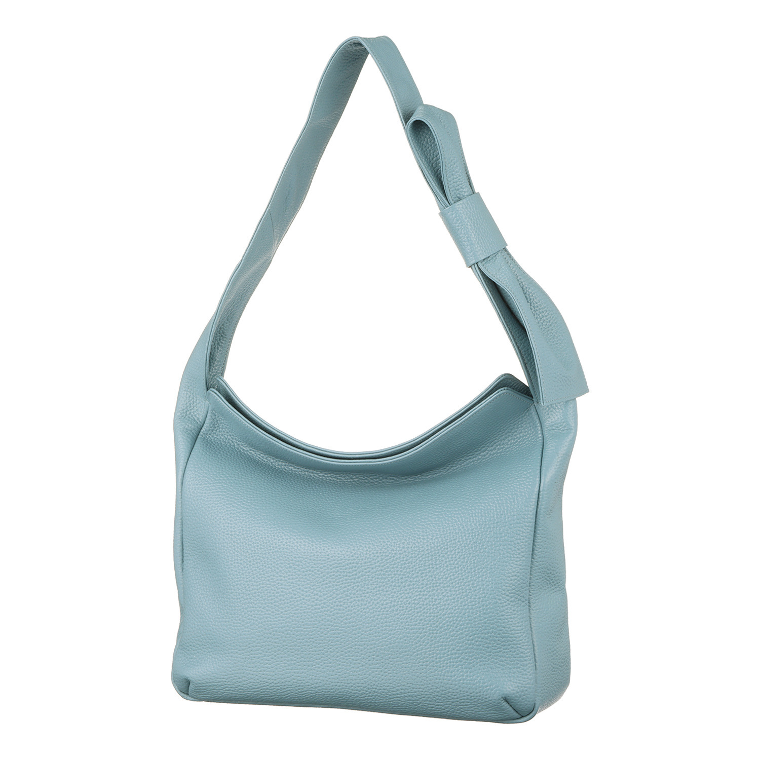 タマミ　ワタナベ 牛革型押し ショルダーバッグ “ブルック凛”