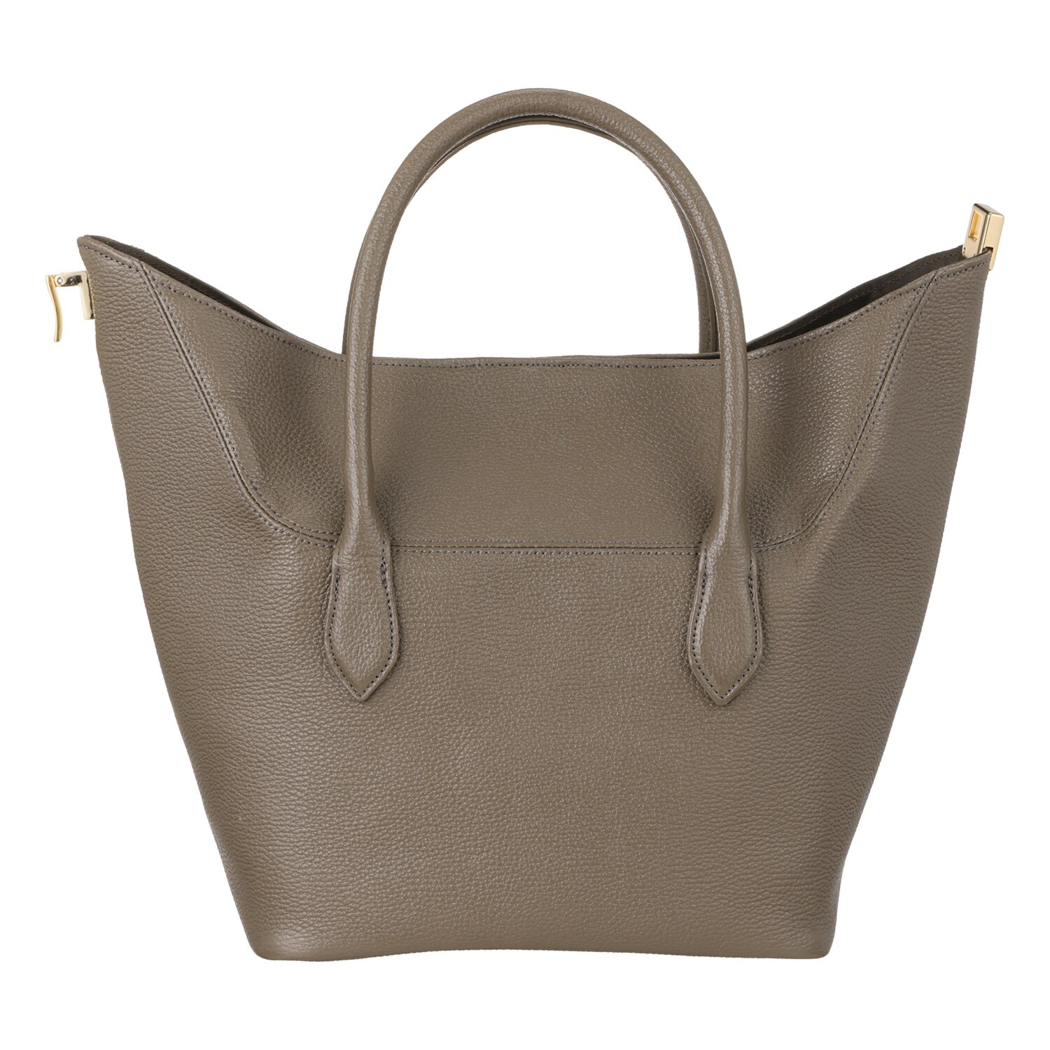 タマミ　ワタナベ 牛革型押し トートバッグ “バルティーゴボックス”