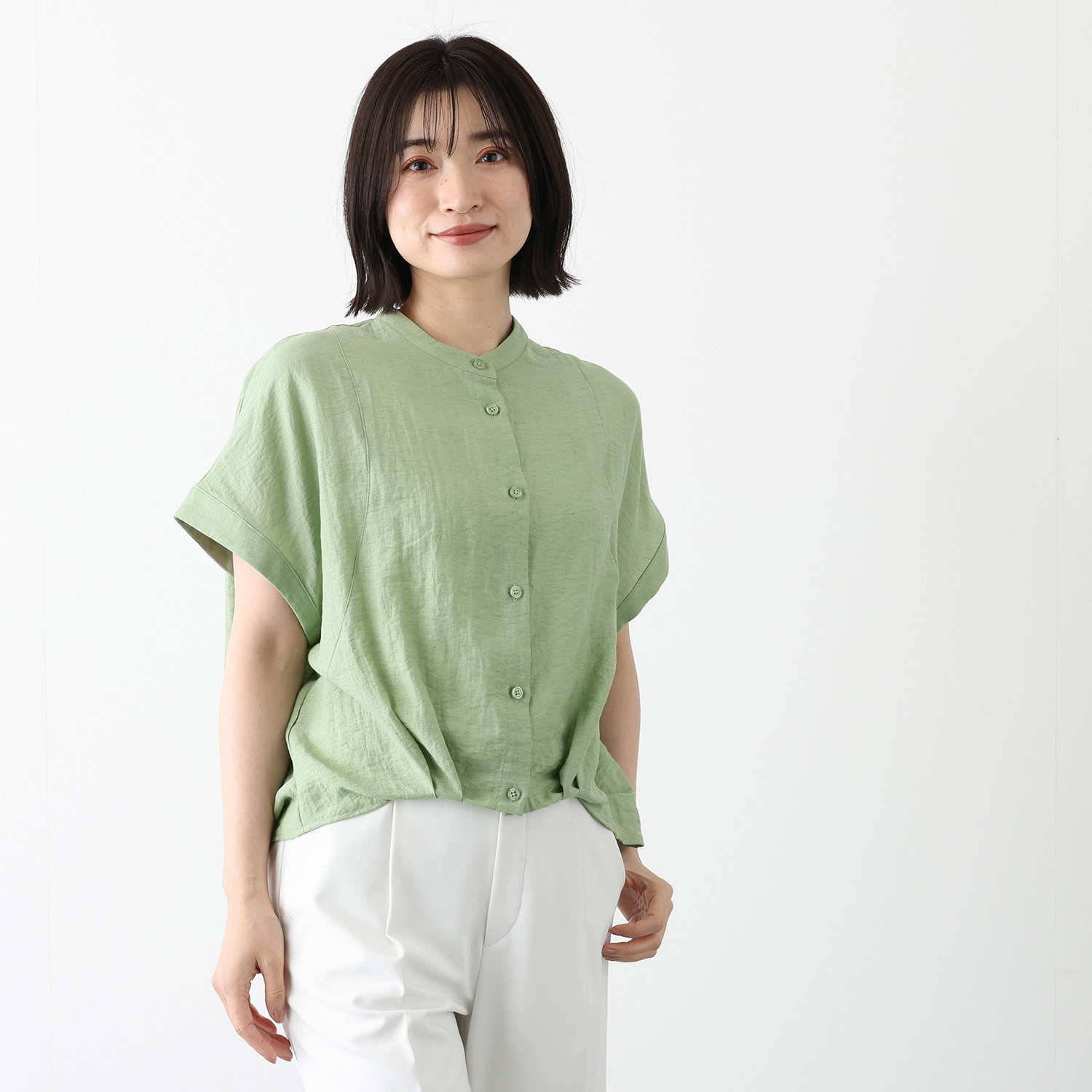 スタイル・ラヴィー スラブ コクーンシルエット ブラウス