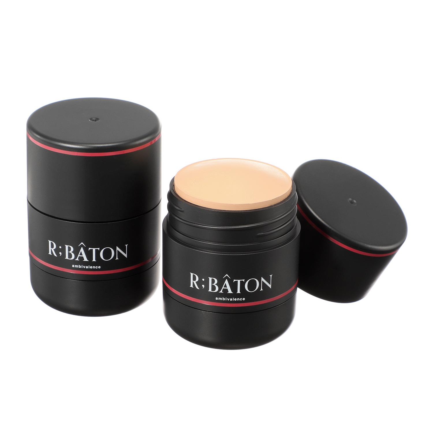 アールバトン メイク効果でフラットで 自然な若見えハリ肌演出 便利なスティックタイプ！ ストレッチパテファンデＣ ＜カバレッジタイプ＞ ２個セット