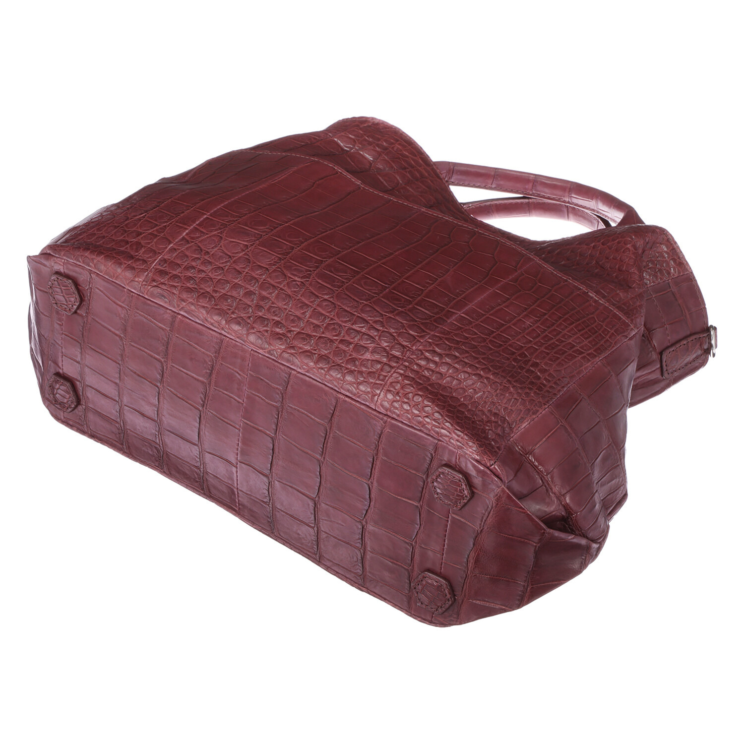 ソフトマットクロコダイル ２ウェイトートバッグ