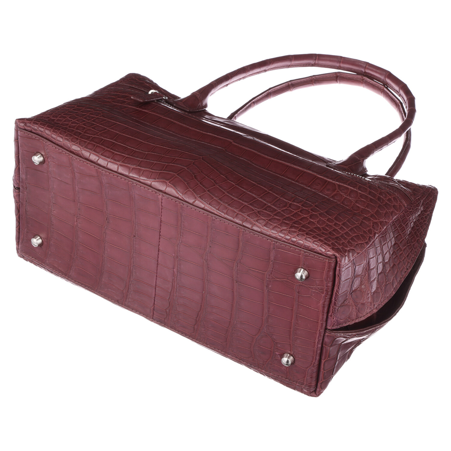 ソフトマットクロコダイル トートバッグ