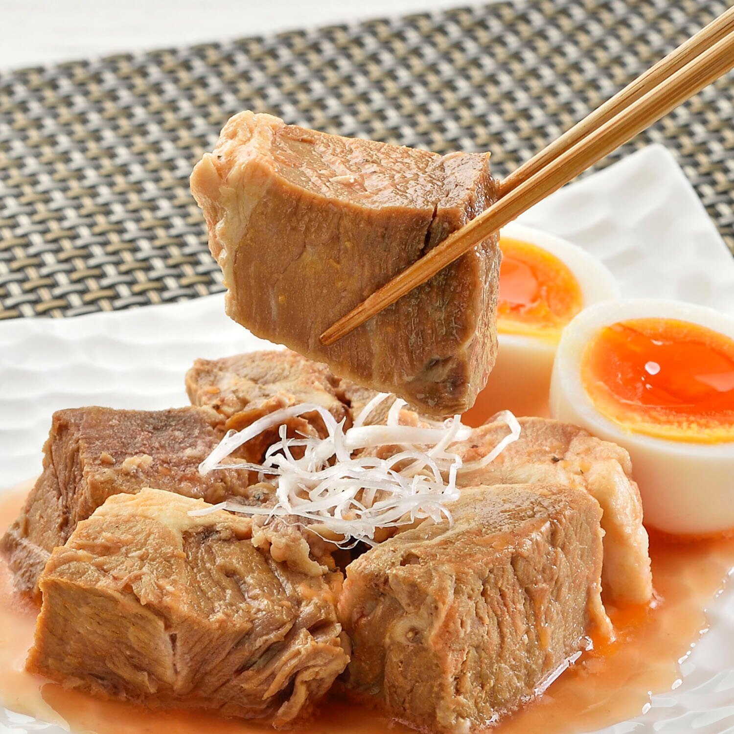 花畑牧場 ホエイ豚のやわらか角煮 ４ヶ月頒布会