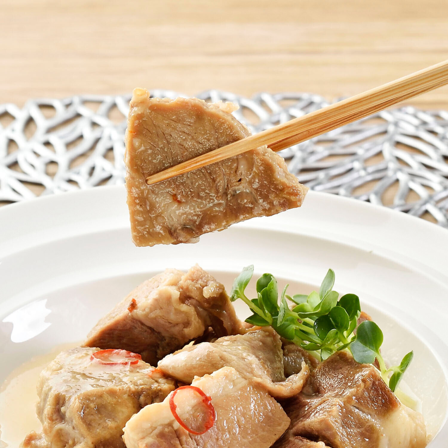 花畑牧場 ホエイ豚のやわらか角煮 ４ヶ月頒布会