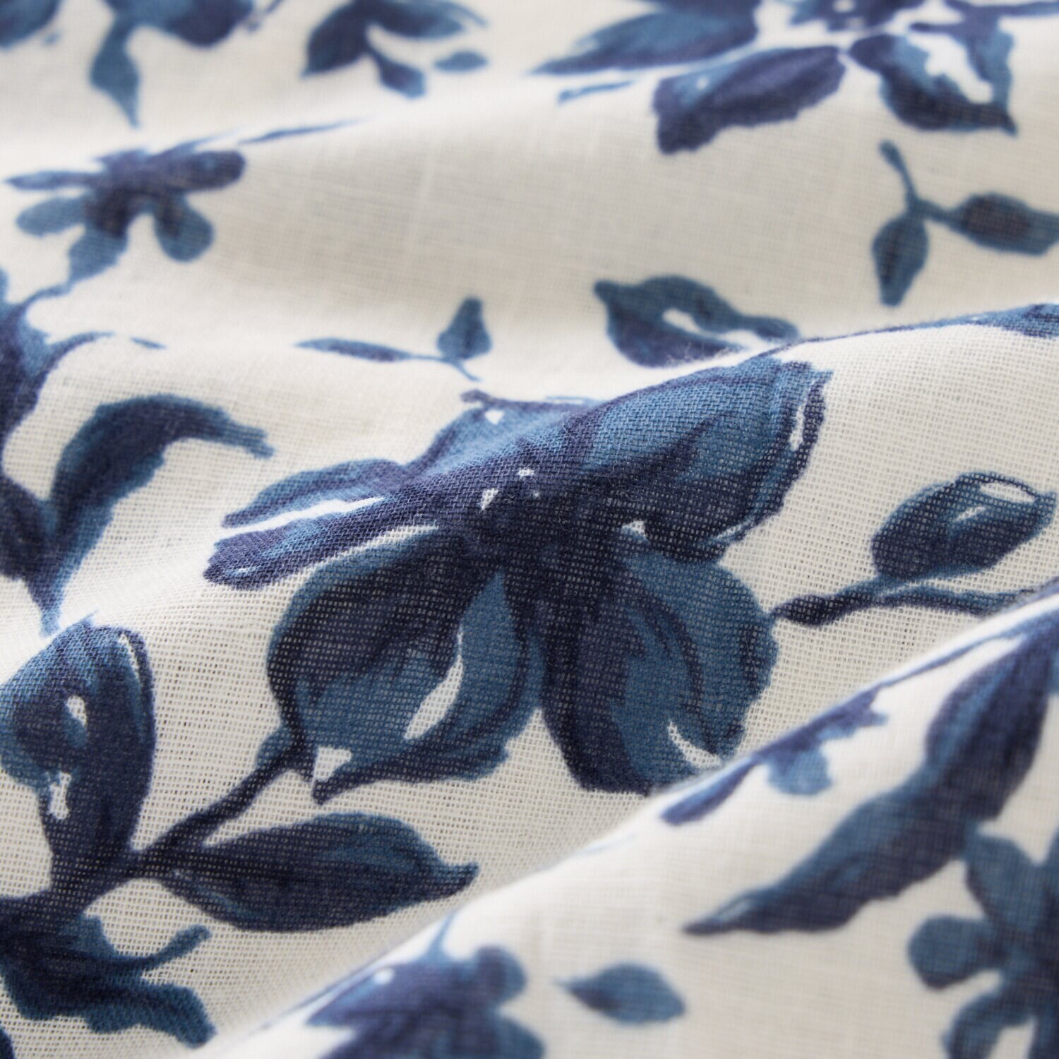 ＷＩＮＤ 高島織ダブルガーゼ 花柄ワンピース