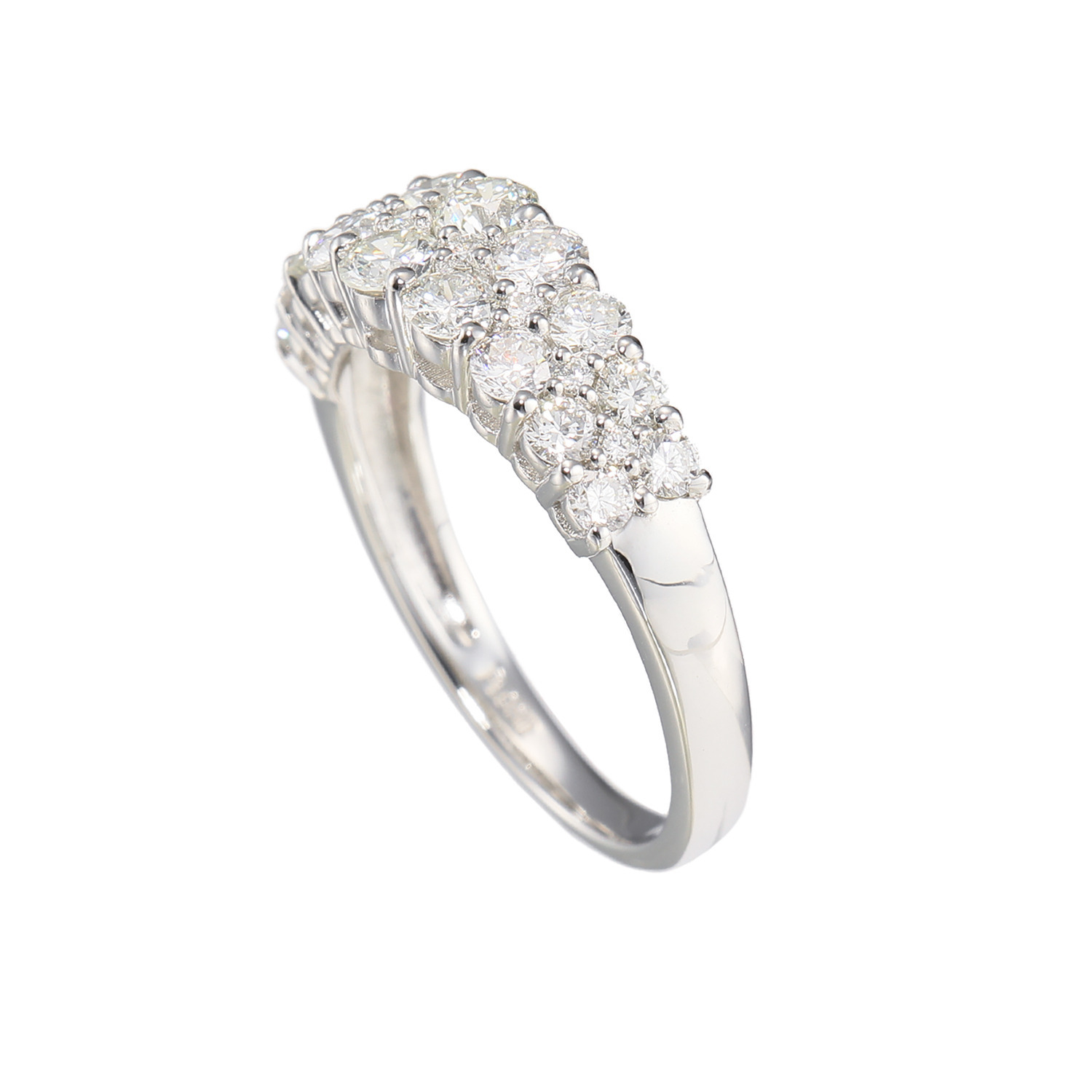 ディアマザール プラチナ９５０ １カラットＵＰ カナディアンダイヤモンド リング