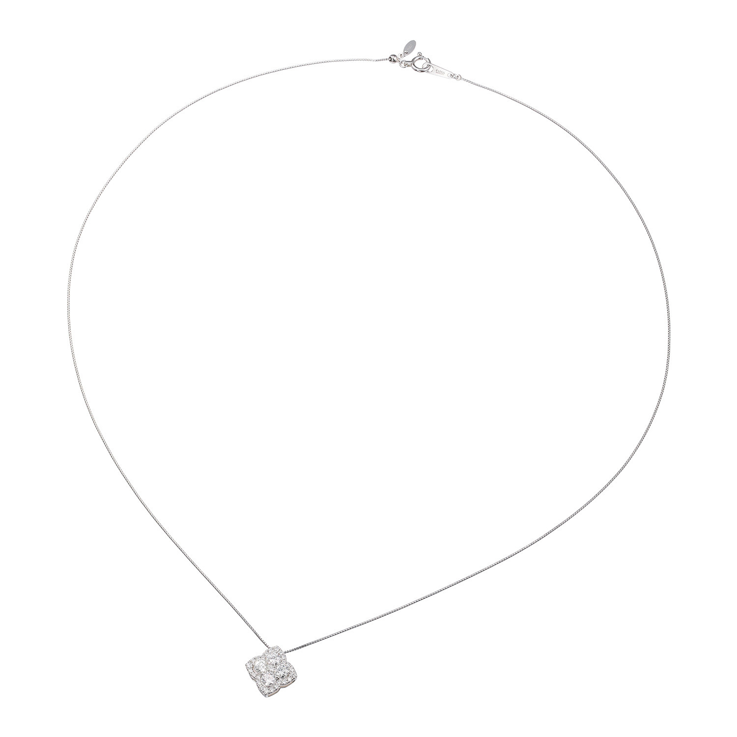 ディアマザール プラチナ９５０＆８５０ ０．６カラットＵＰ カナディアンダイヤモンド ２ウェイ デザインペンダント