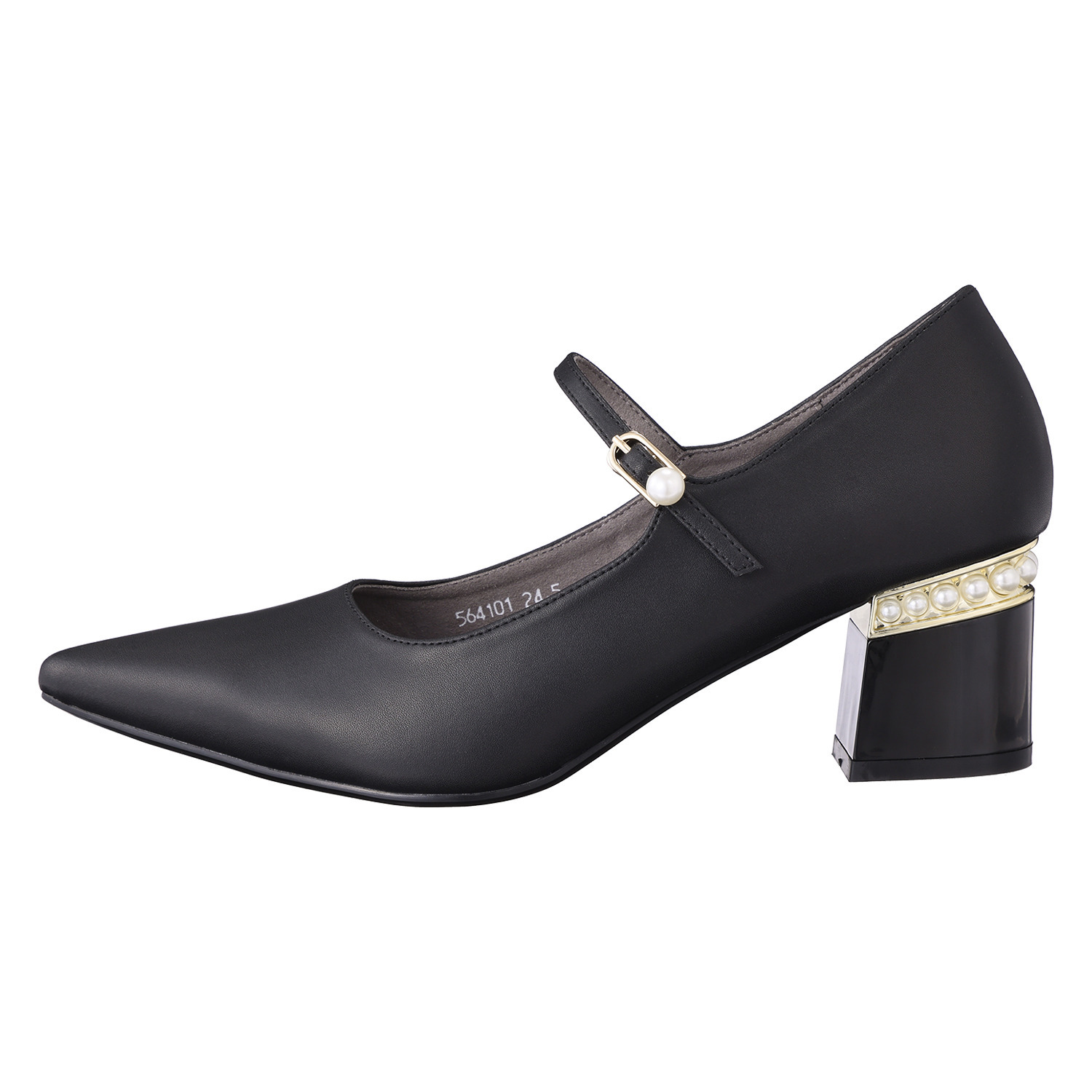 ニカル パールビジュウアクセント メリージェーンパンプス