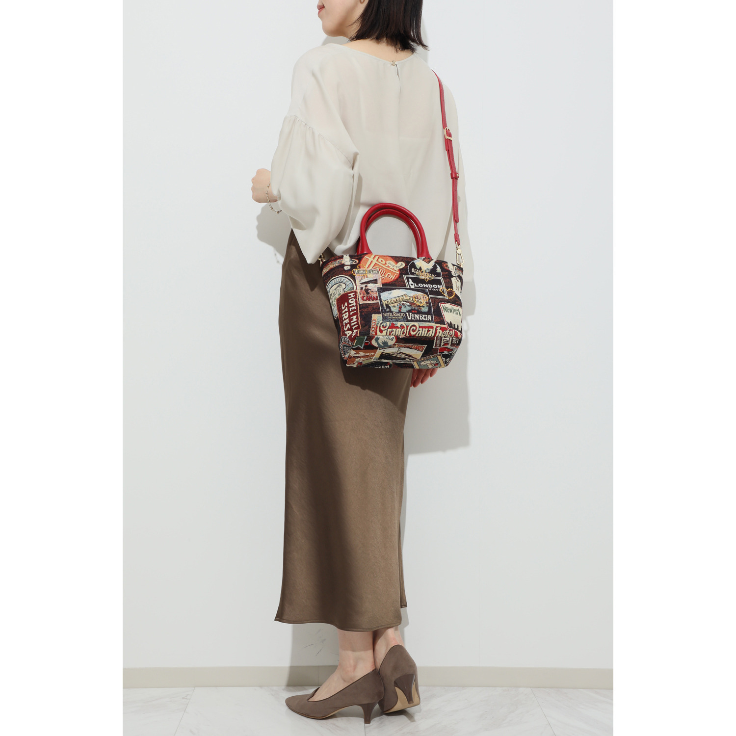 シンクビー！ ジャスト　ハート ２ウェイミニトートバッグ “ノエル”