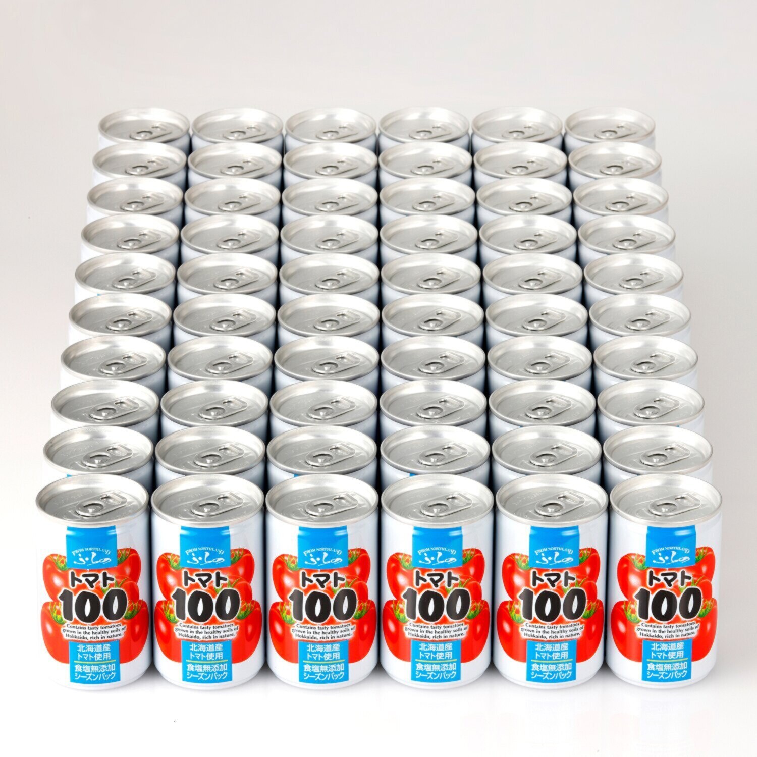＜北海道＞ 完熟トマトジュース 無塩シーズンパック ＜６０缶セット＞