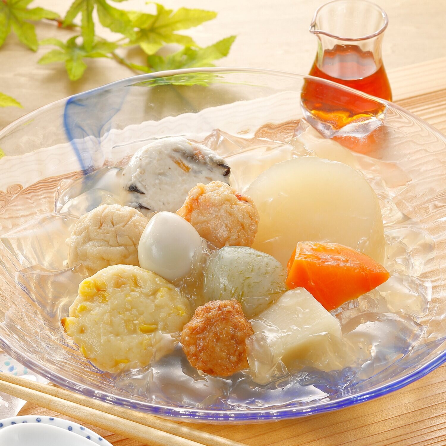 懐石風 涼感おでんゼリー仕立て