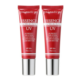 パルマディーバ 先端美容成分配合！ ハリツヤ潤い素肌美へ導く 新ＵＶ エッセンスゴージャス ２本セット