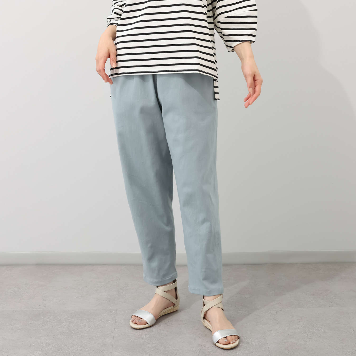 エムエムオー らくらくのびのび ストレッチパンツ