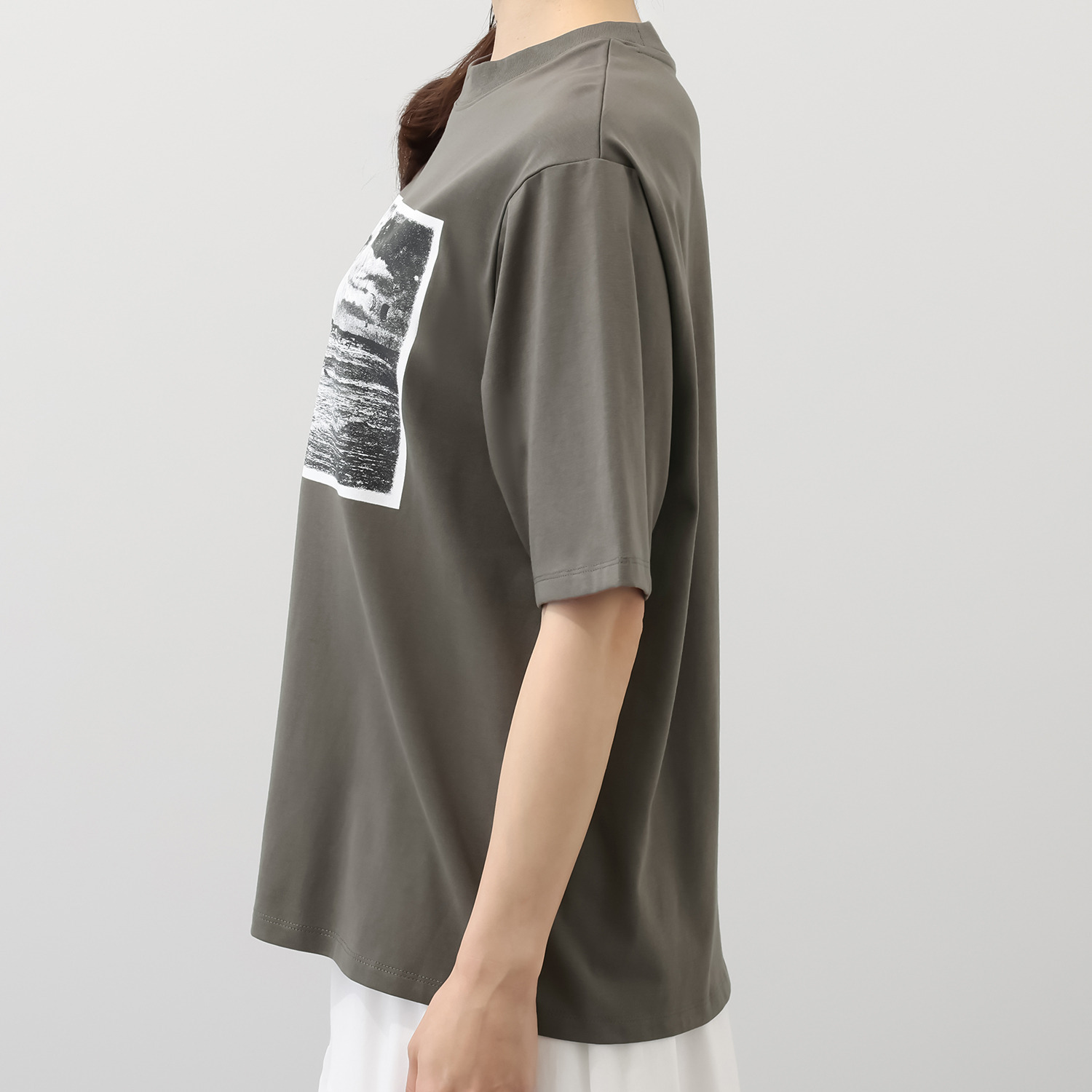 イロプライム 西海岸気分の フォトプリントＴシャツ