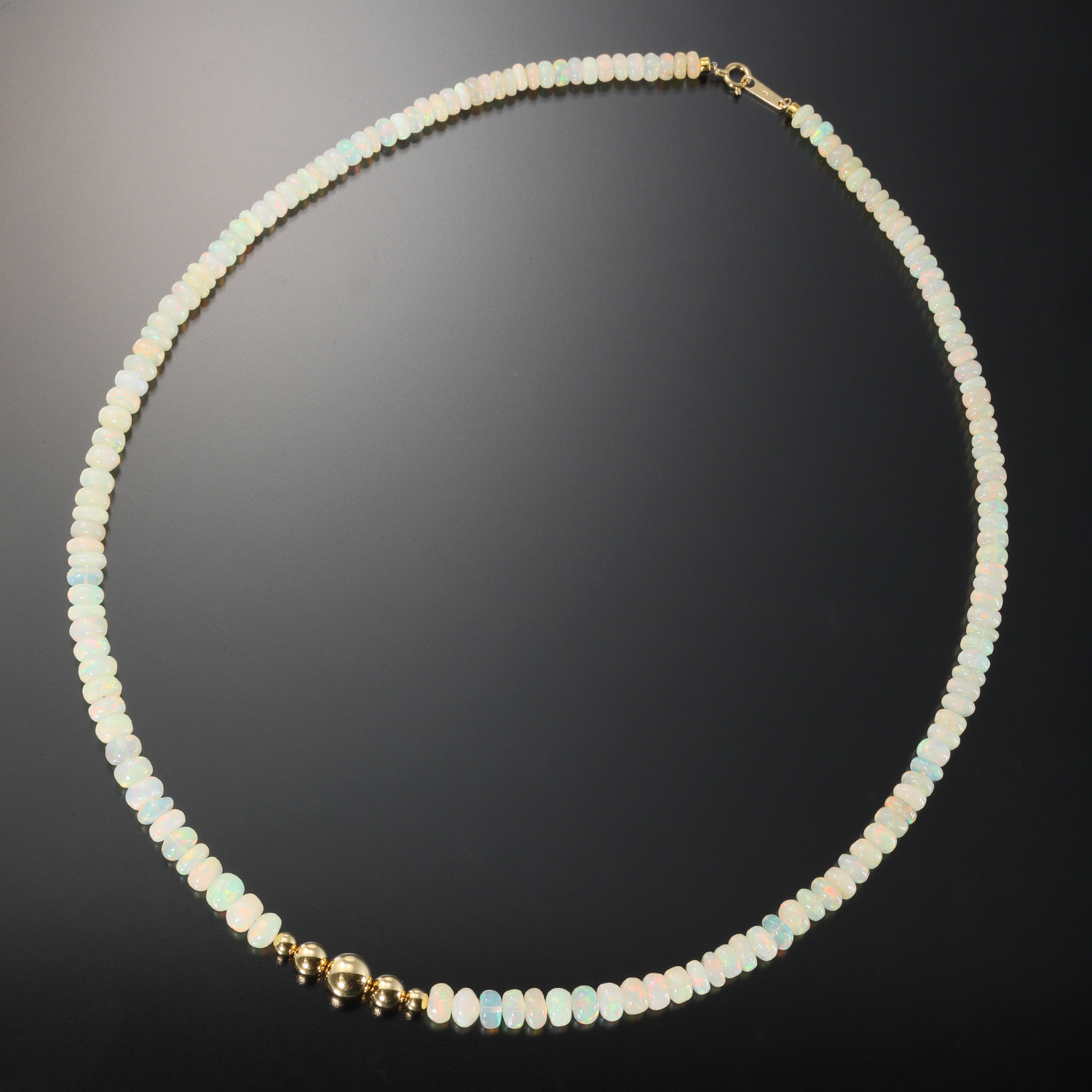 オーサムジェムズ １８Ｋ オパール ネックレス