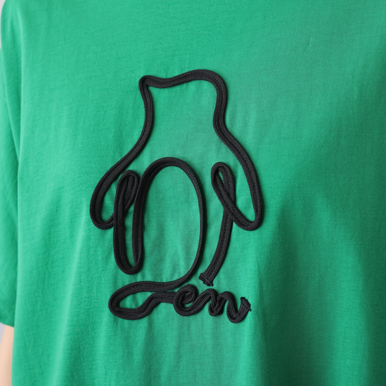 ダジュール ペンギンモティーフ コード刺しゅう Ｔシャツ