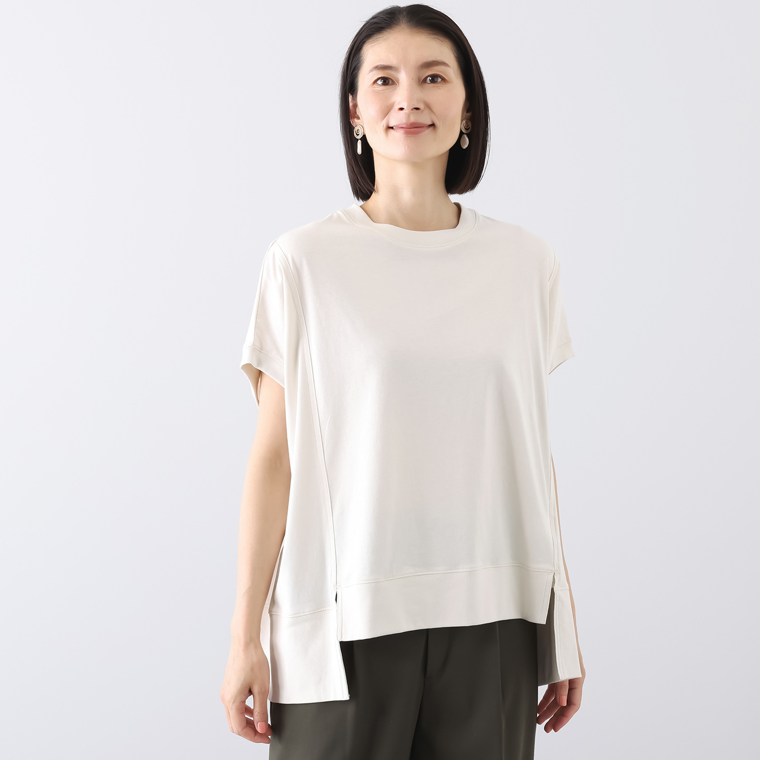 ダジュール ゆったりシルエット リラックスＴシャツ