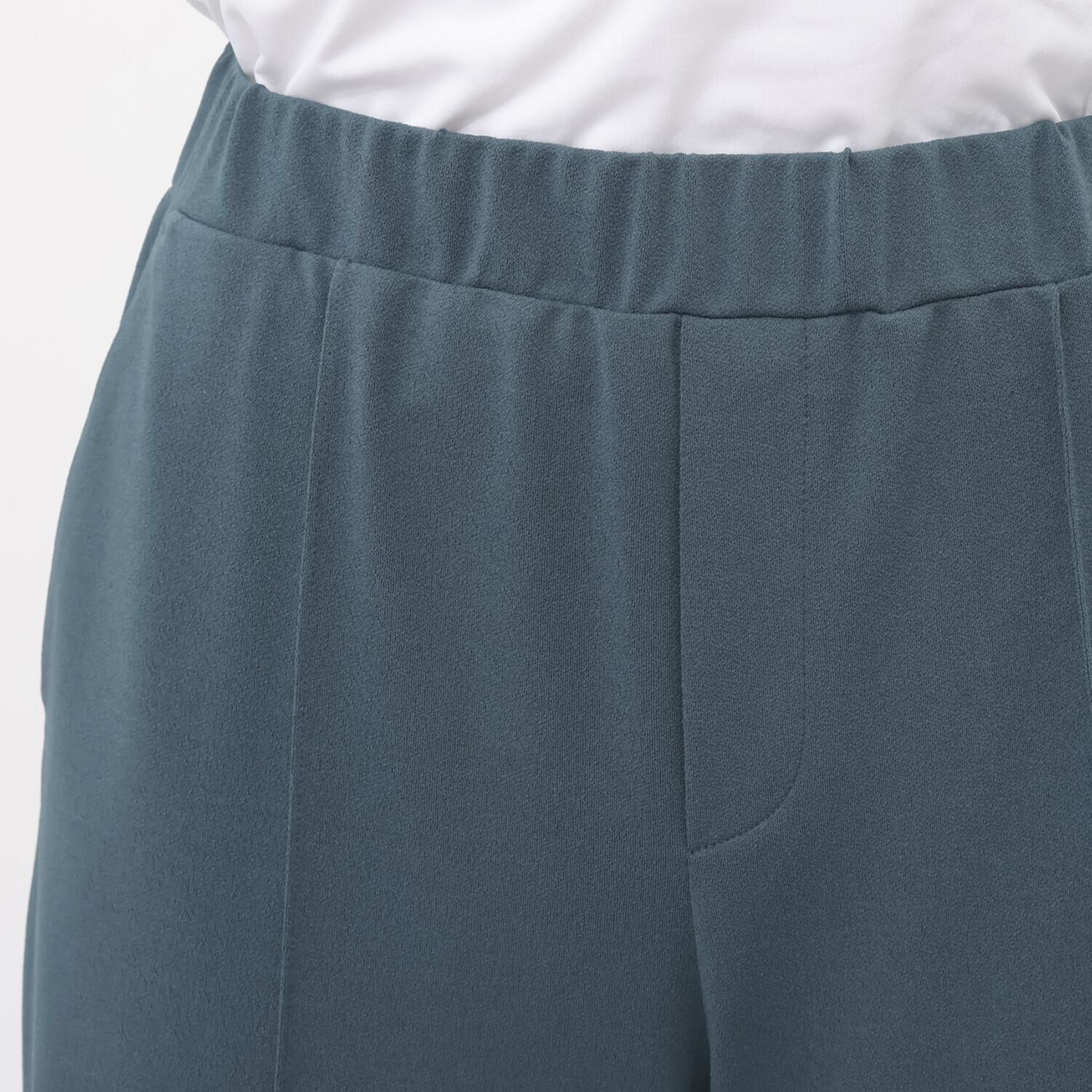 アンリック　オー　ブルー さらっと快適！ ＵＶカット センターピンタック セミワイドパンツ
