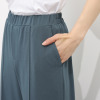 アンリック　オー　ブルー さらっと快適！ ＵＶカット センターピンタック セミワイドパンツ