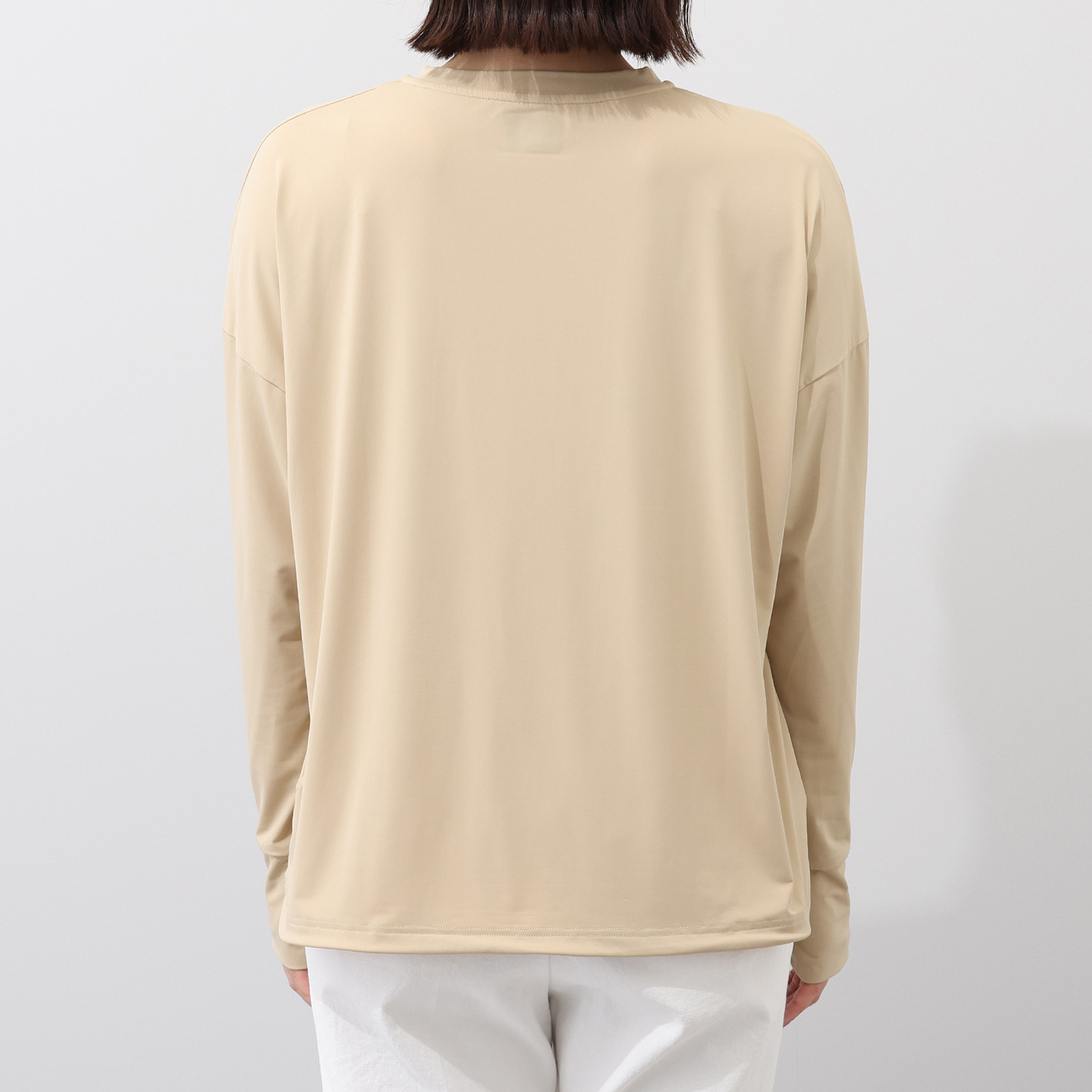 Ｋａｐｐａ 接触冷感・ＵＶカット 吸水速乾 スーパーナイロンクール ロングＴシャツ