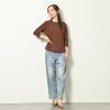 元町ゼラール 便利に使える特別セット！ きれいめコットン混天竺 七分袖プルオーバー＆ タンクトップ