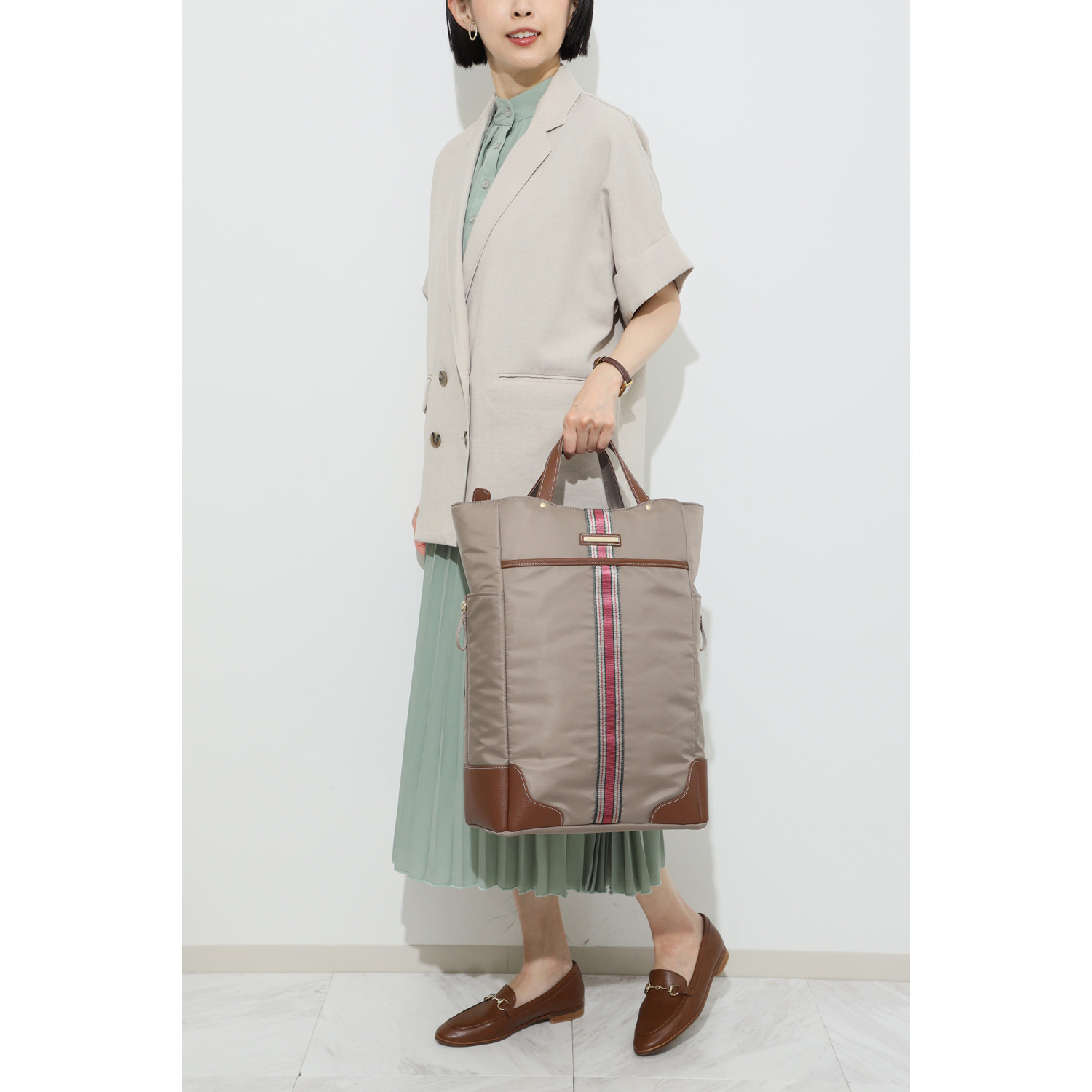スワニー アーバンスタイル トートキャリー ４輪ストッパー付 ＜Ｌサイズ＞