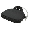 マダムヒロコ モノトーンゼブラ ビーズ刺しゅう ミニチュアバッグデザイン ポーチ兼バッグチャーム “ポムポムゼブラ”