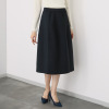 マルティジャーニ 日本製 匠の技　立体編 軽量ストレッチ セミフレアースカート