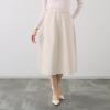 マルティジャーニ 日本製 匠の技　立体編 軽量ストレッチ セミフレアースカート