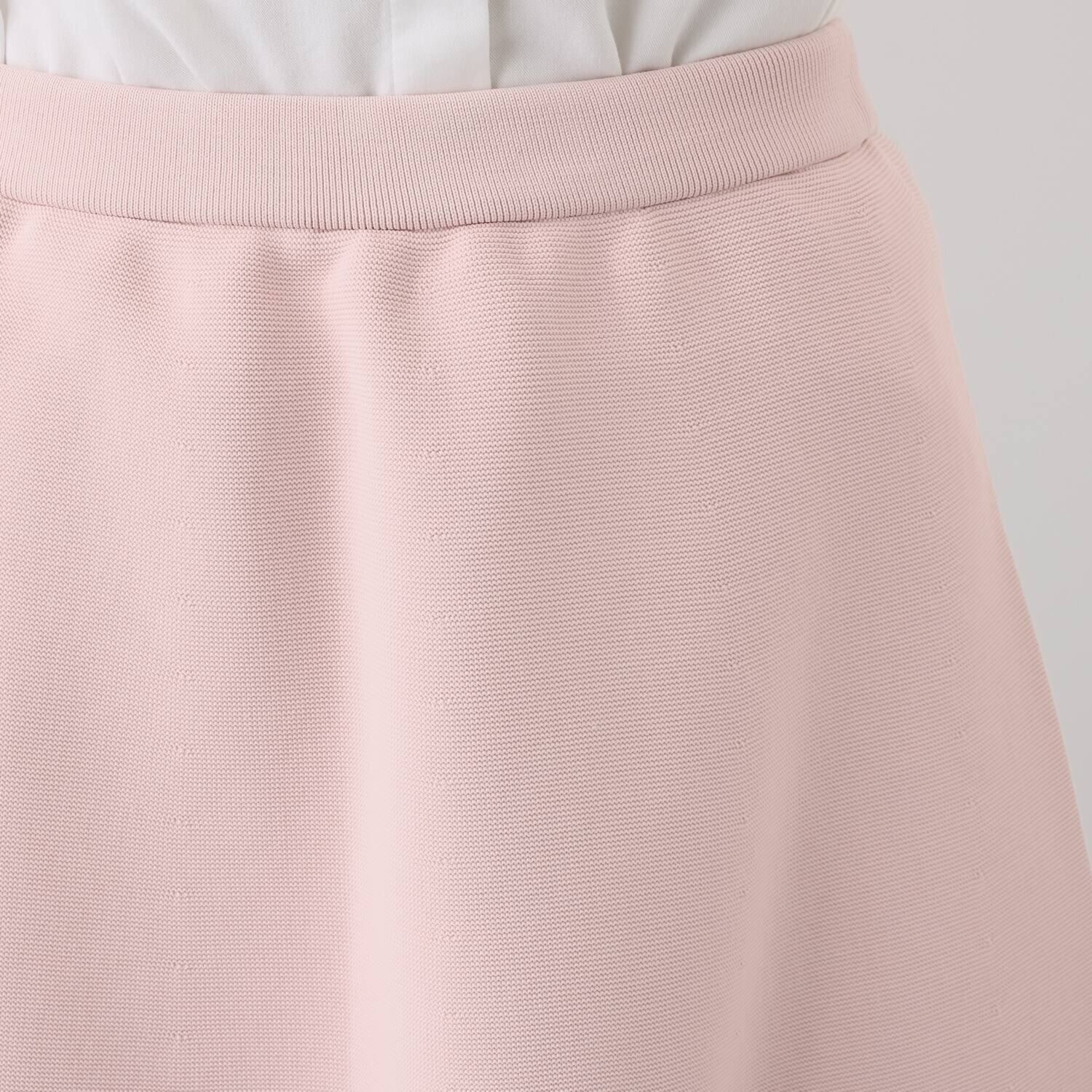 マルティジャーニ 日本製 匠の技　立体編 軽量ストレッチ セミフレアースカート