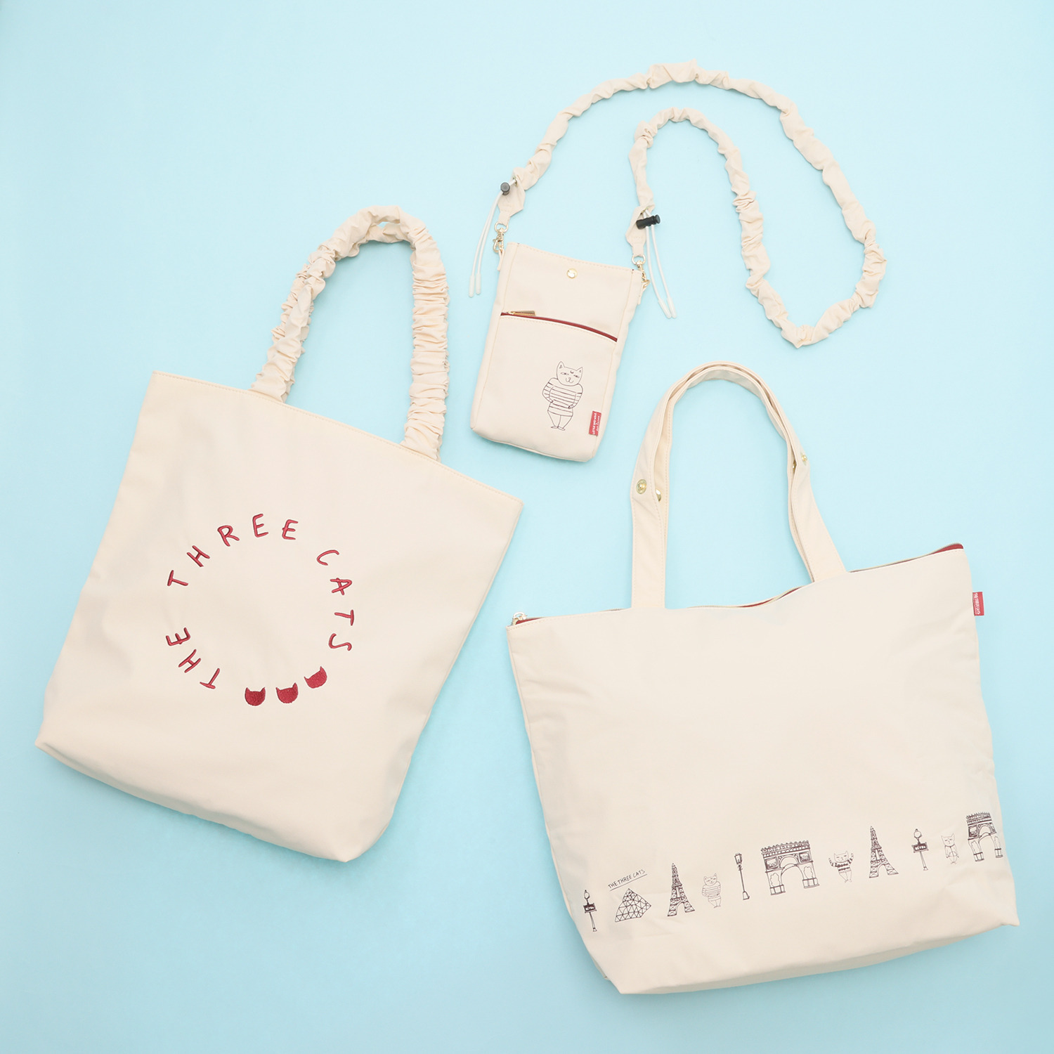 リトル　バッド　ウルフ デイリーバッグ３点セット