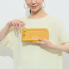 ピッコーネ アッチェッソーリ 牛革 Ｌ字型ファスナー ロングウォレット
