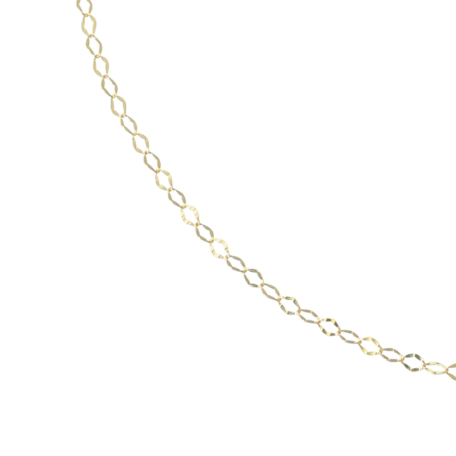 シャイン　シュプリーム １８Ｋ リップチェーン ネックレス
