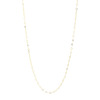 シャイン　シュプリーム １８Ｋ リップチェーン ロングネックレス