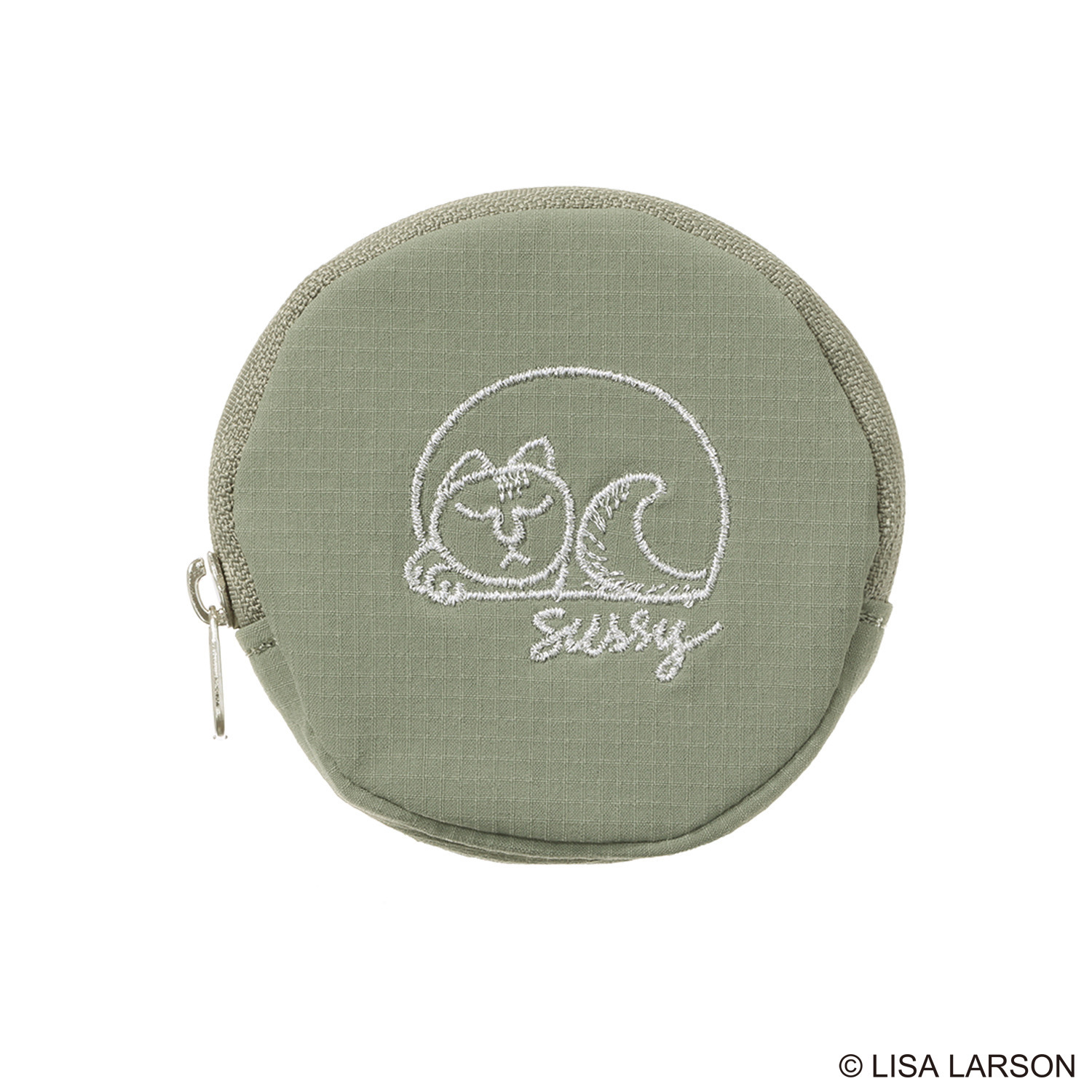 リサ・ラーソン はっ水軽量ナイロン スケッチねこたち ２ウェイバッグ ＜ミニポーチ付＞