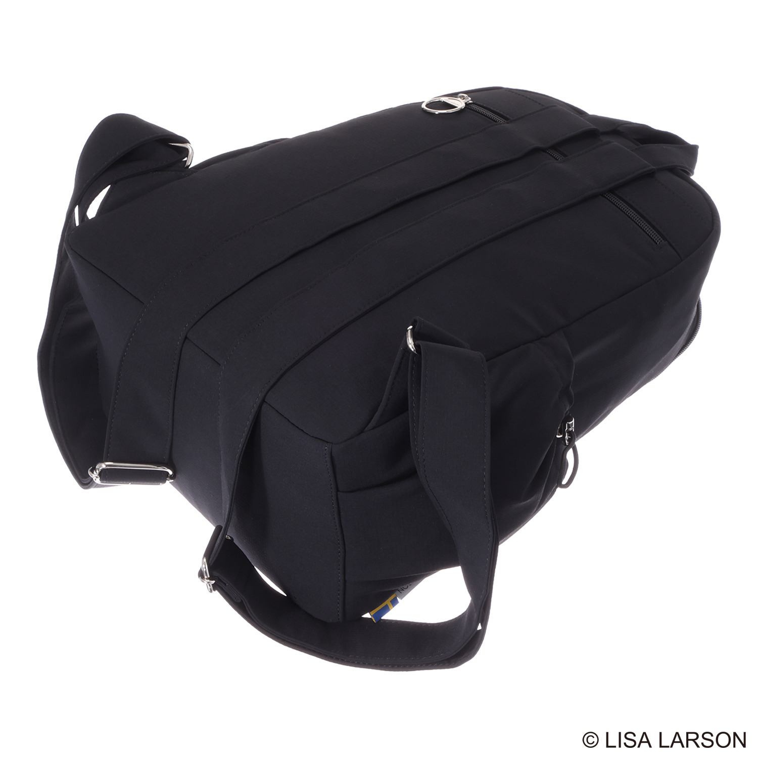 リサ・ラーソン はっ水軽量ナイロン スケッチねこたち バックパック ＜ミニポーチ付＞