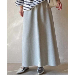 元町ゼラール ダンボールニット Ａラインスカート