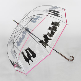 ラルジュ キャッツフォトプリント ビニール傘