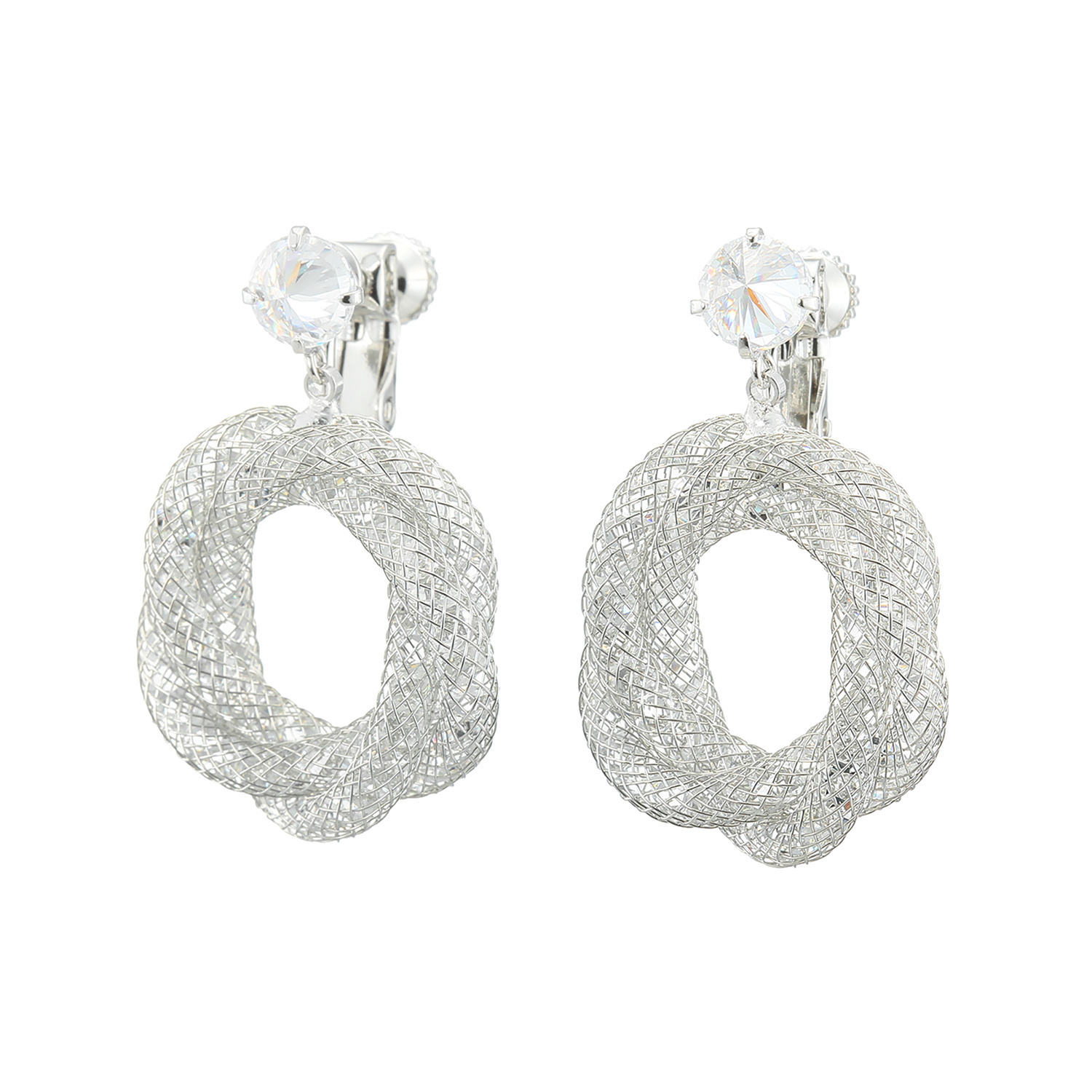 エスアンドアール キラキラビジュウ＆ＣＺ ツイストルミエール イヤリング／ピアス