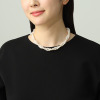 ジュペレ シルバー 国産アコヤパール ロングネックレス
