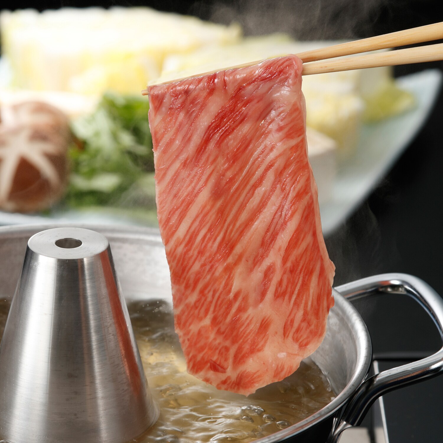 香川県産黒毛和牛 オリーブ牛 肩ロースすき焼き用