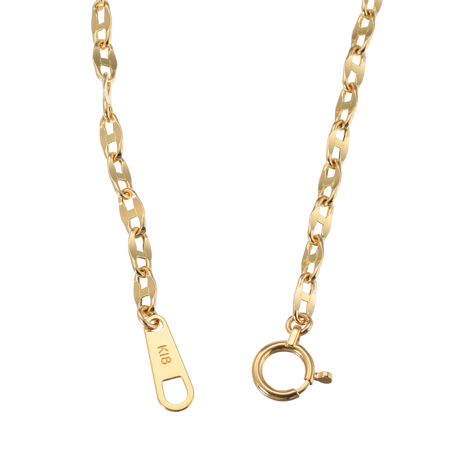 チェルカーレ １８Ｋ アンカーチェーン ネックレス